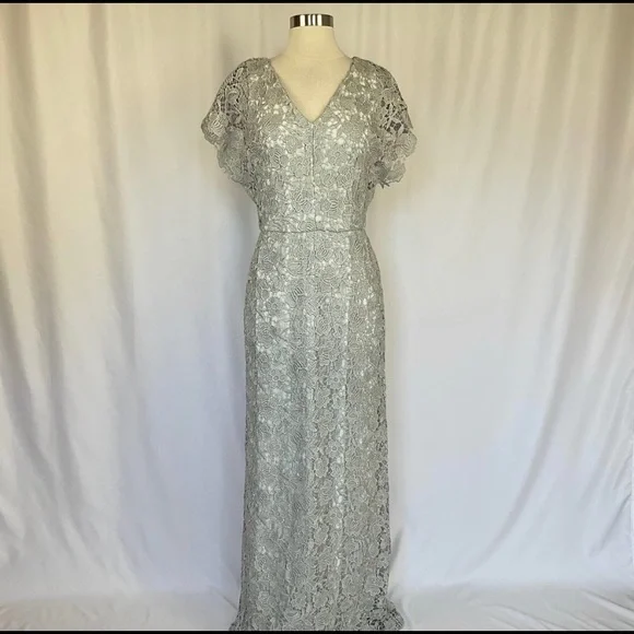 ralph lauren floral sequin dress Ralph Lauren LRL Dress Womens 4 Blue Floral Sequin Evening Knee Length Sheath